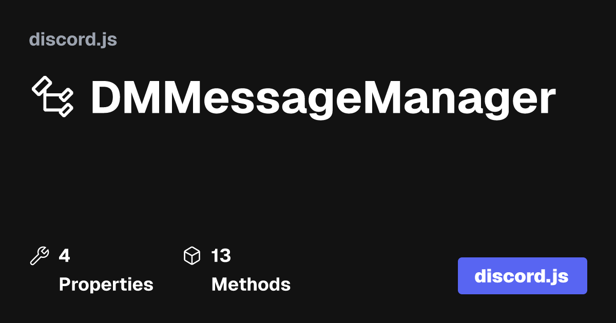 send dm message discord js